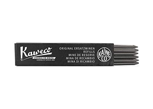 Kaweco KAWECO-REF3.2B Pencil Refills, 5B, 0.1 inches (3.2 mm), Pack of 6