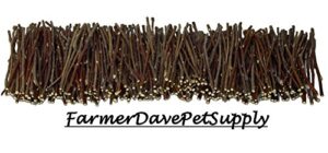 500 apple skinny twig chew jumbo pack for rabbits, guinea pigs, chinchillas and other small animals