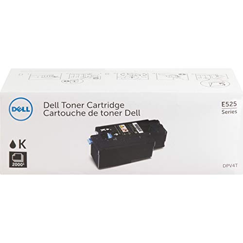 593BBJX DPV4T/H3M8P Genuine Dell Toner Cartridge, 2000 Page-Yield, Black