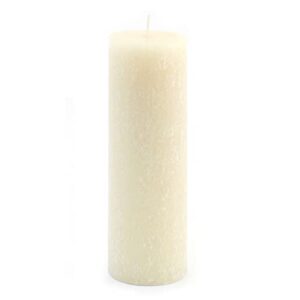 root candles unscented timberline pillar candle , 3 x 9-inches, buttercream