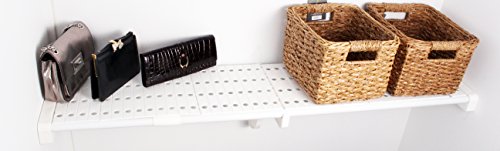 EZ Shelf - Shelf Top ACCESORY ONLY for Closet and Garage Shelves - White