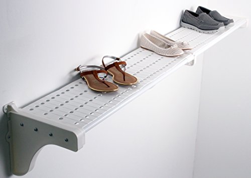 EZ Shelf - Shelf Top ACCESORY ONLY for Closet and Garage Shelves - White