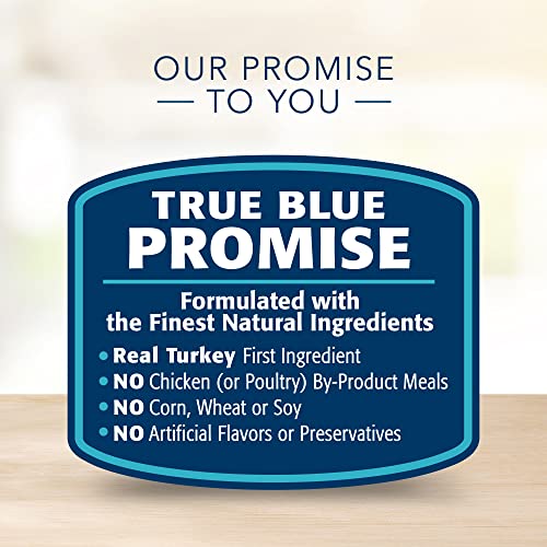 Blue Buffalo Basics Skin & Stomach Care, Grain Free Natural Senior Wet Dog Food, Turkey 12.5-oz Cans (Pack of 12)