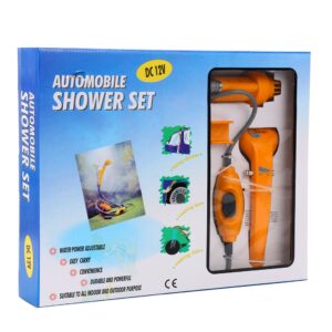 8milelake 12V Portable pressure washer automobile Shower set Suitable for Indoor or Outdoor Use, Pet Washing, Car Washing, Camping, Baby Showering