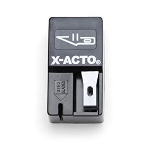 X-ACTO Z Series #1 Knife with Safety Cap and Nonrefillable Blade Dispenser with 15 Blades