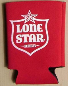 lone star beer can kaddy coolie huggie cooler