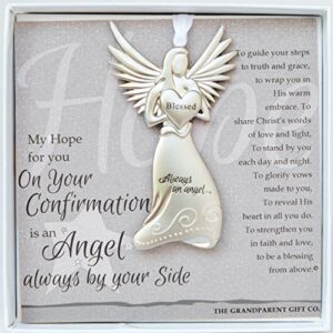 the grandparent gift co. boxed angel with sentiment: confirmation gift