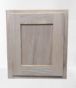12x12 laundry clothes chute door - oak framed shaker unfinished spring loaded by fast-shipped-filters