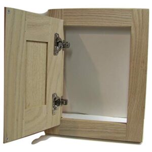 12x12 Laundry Clothes Chute Door - Oak Framed Shaker Unfinished Spring Loaded by Fast-Shipped-Filters