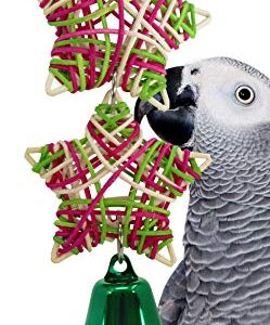 Bonka Bird Toys 960 Christmas Star Parrot cage Toys Parakeet Cockatiel Xmas Conure