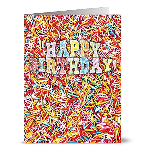 Note Card Cafe Happy Birthday Card Assortment with Yellow Envelopes | 36 Pack | Colorful Birthday Designs | Blank Inside, Glossy Finish | Bulk Set for Greeting Cards, Occasions, Birthdays