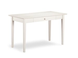 atlantic furniture ah12102 shaker desk with drawer, white,h-79282