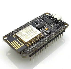 hiletgo 1pc esp8266 nodemcu cp2102 esp-12e development board open source serial module works great for arduino ide/micropython (small)