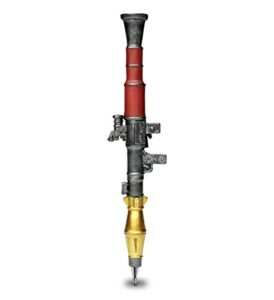 planet pens rpg rocket grenade novelty pen - cute funny pens for kids, teens and adults, fun cool ball point pen for school writing and unique office supplies, gun pen gift for men and women - 6 inch