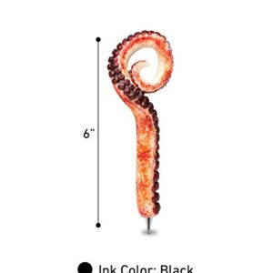 Planet Pens Octopus Tentacle Novelty Pen - Fun and Unique Kids and Adults Ballpoint Pen, Colorful Sea Life Writing Pen Instrument For School & Office Desk