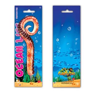 Planet Pens Octopus Tentacle Novelty Pen - Fun and Unique Kids and Adults Ballpoint Pen, Colorful Sea Life Writing Pen Instrument For School & Office Desk