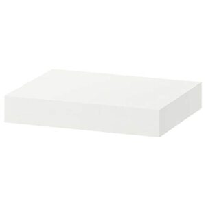 ikea floating wall shelf, white (2, white)