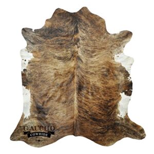 Brown Brindle Gaucho Cowhides - Natural Cowhide