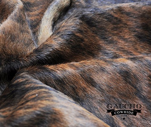 Brown Brindle Gaucho Cowhides - Natural Cowhide