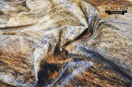 Brown Brindle Gaucho Cowhides - Natural Cowhide