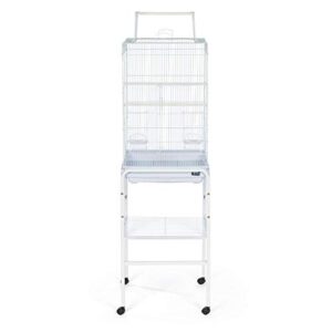 Prevue Pet Products SP445W Bird Cage Stand with Shelf, White