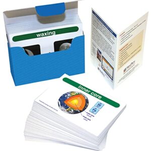 NewPath Learning - 44-6018 Earth Science Vocabulary Builder Flash Card Set, Middle School Medium