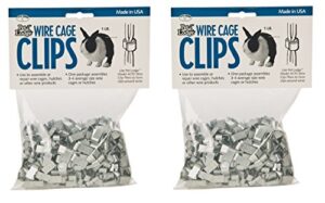 miller manufacturing acc1 wire cage clips (pack of 2)