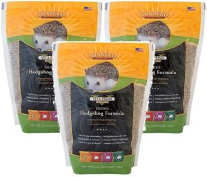 sun seed company vita exotics hedgehog formula 25oz (pack of 3)