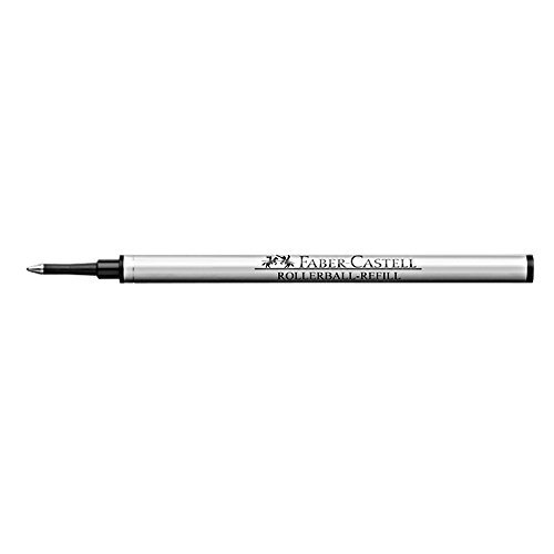 3 X Faber-Castell Ceramic Rollerball Refill Black