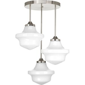 Progress Lighting P8403-09 Traditional/Casual Canopy Accessory, Brushed Nickel