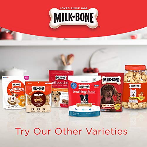 Milk-Bone Flavor Snacks Dog Biscuits, Mini Crunchy Dog Treats, 36 Ounce