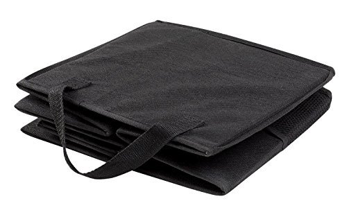 Handy Laundry Fold Away Car Trunk Organizer, Black, 22" x 10" x 11", Non-slip Fastener secures to your trunk and prevents sliding, Prevent items from rolling around or shifting in your trunk