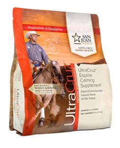 ultracruz - sc-395986 equine calming supplement for horses, 6 lb, pellet (20 day supply)
