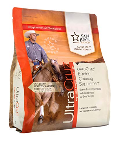 UltraCruz - sc-395986 Equine Calming Supplement for Horses, 6 lb, Pellet (20 Day Supply)