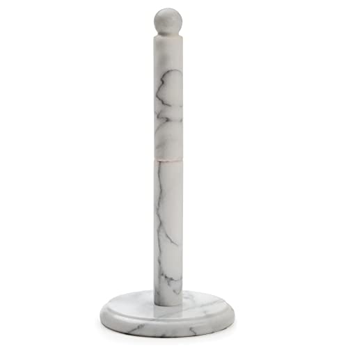 RSVP International Kitchen Collection Countertop Paper Towel Holder, Marble 5.13 x 12.75