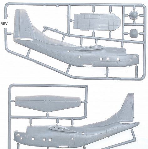 HC-123B 'Provider' USAF aircraft (Chase Aircraft Company) 1/144 Amodel 1405