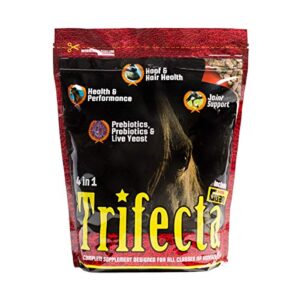 trifecta 10 lb, 4 equine vitamin minerals in 1 complete supplement