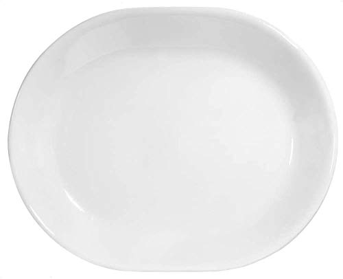 Corelle Vitrelle 38-Piece Service for 12 Dinnerware Set, Triple Layer Glass and Chip Resistant, Lightweight Round Plates and Bowls Set, Winter Frost White