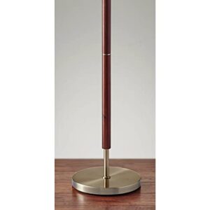 Adesso 3377-15, Floor Lamp, Walnut