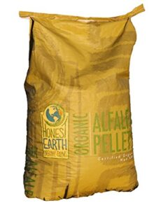 organic horse feed, oasis organics alfalfa pellets 50lbs non-gmo