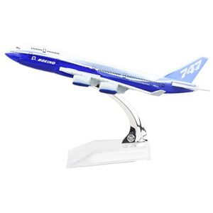 24-hours boeing 747 alloy metal airplane models die-cast 1:400