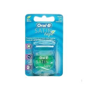 Oral B Satin Mint Tape (25M) - Pack Of 2