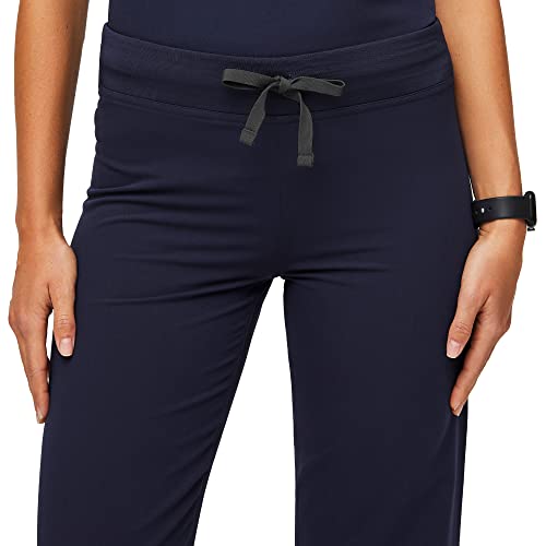 FIGS Livingston Basic Scrub Pants for Women – Navy Blue, L