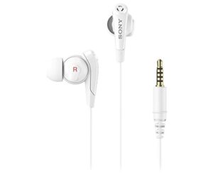 sony premium lightweight digital noise canceling stereo headphones (white)