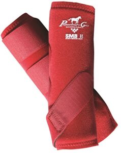 professional's choice ★ smb ii equine sports medicine boots smb all sizes & colors (crimson red, small)
