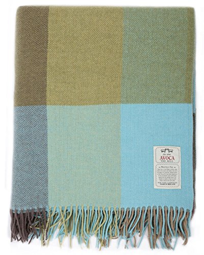 Avoca Throw - Mahon (56" x 40") Made in Ireland (56" x 72")