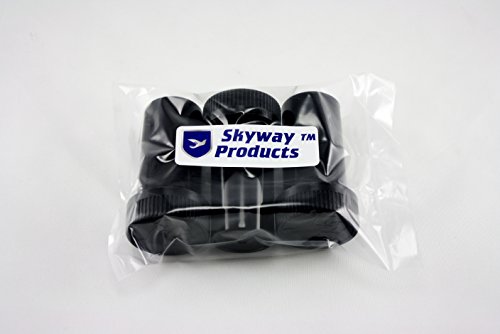 Skyway Viper Waterproof Airtight Smell Proof Stash Box Odor Sealing Container with Child Resistant Cap 2 OZ - Set of 3