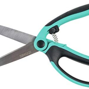 SINGER 00565 9-1/2-Inch ProSeries Spring Assist Scissor with Comfort Grip , Teal