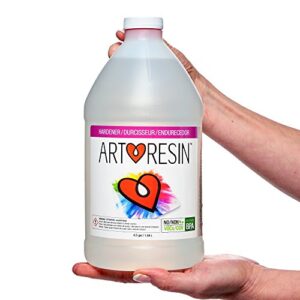 ArtResin - Epoxy Resin - Clear - Non-Toxic - 1 gal (0.5 gal Resin + 0.5 gal Hardener) (3.78L)