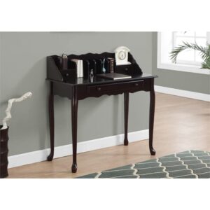 Monarch specialties , Traditional Desk, Solid Wood, Dark Cherry, 36"L